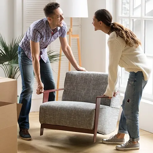 Moving couch | Howard-Carpenter Floor Covering
