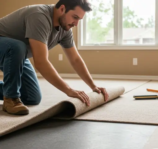 Carpet installation | Howard-Carpenter Floor Covering