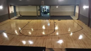 Gym hardwood flooring | Howard-Carpenter Floor Covering