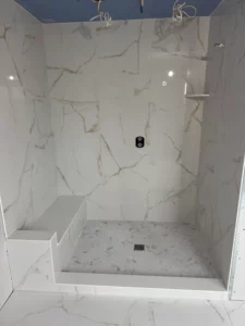 Tile wall | Howard-Carpenter Floor Covering