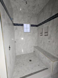 Tile wall | Howard-Carpenter Floor Covering