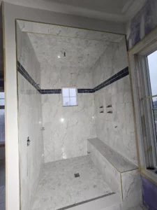 Tile wall | Howard-Carpenter Floor Covering