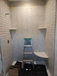 Tile wall | Howard-Carpenter Floor Covering